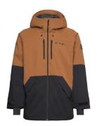 Liftie Insulated Jacket Sport Sport Jackets Brown Bula