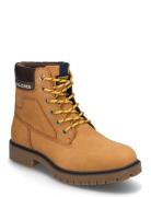 Jfwfinius Pu Nubuck Boot Snørestøvler Beige Jack & J S