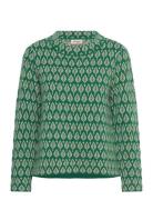 Sarali Jumper Tops Knitwear Jumpers Green Jumperfabriken