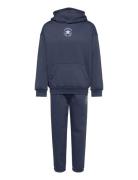 F8-Fleece Set Sport Sweatsuits Navy Converse