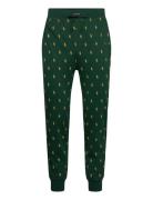 Allover Pony Cotton Jersey Sleep Jogger Hyggebukser Green Polo Ralph L...