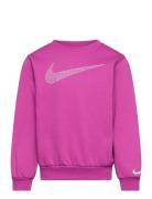 Nike Shine Crew Sport Sweatshirts & Hoodies Sweatshirts Purple Nike