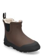 Aktiv Chelsea Winter Sport Winter Boots Winterboots Pull On Brown Tret...