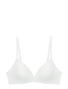 Body Make-Up Soft Touch P Ex Lingerie Bras & Tops T-shirt Bras White T...