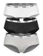 Puma Hipster 3P Pack Sport Panties Hipster & Boyshorts Black PUMA