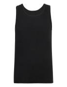 Originalribtank2-Pack Gots Tops T-shirts Sleeveless Black Resteröds