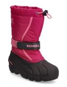 Childrens Flurry Sport Winter Boots Winterboots Pull On Pink Sorel