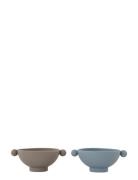 Tiny Inka Bowl - Pack Of 2 Home Meal Time Plates & Bowls Bowls Multi/p...