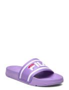 Morro Bay Wmn Sport Summer Shoes Sandals Pool Sliders Purple FILA