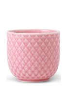 Rhombe Color Æggebæger Home Tableware Bowls Egg Cups Pink Lyngby Porce...