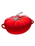 La Cocotte - Cast Iron Tomato Cocotte Home Kitchen Pots & Pans Cassero...