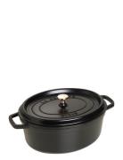 La Cocotte - Oval Cast Iron Home Kitchen Pots & Pans Casserole Dishes ...