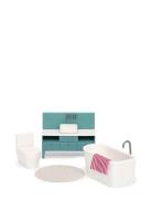 Lundby Basic Badrumsset Toys Dolls & Accessories Doll House Accessorie...