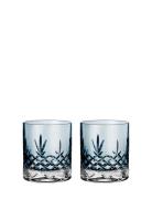 Crispy Sapphire Lowball - 2 Pcs Home Tableware Glass Whiskey & Cognac ...