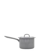 Pot With Long Handle And Lid, 2,3L Home Kitchen Pots & Pans Saucepans ...