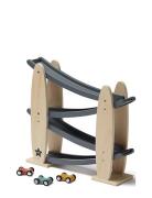 Car Track Natural/Grey Aiden Toys Toy Cars & Vehicles Race Tracks Grey...