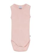 Body, No Sleeve Bodies Sleeveless Bodies Pink Smallstuff