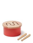 Drum Mini Toys Musical Instruments Red Kid's Concept