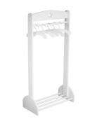 Clothes Rail White Star Home Kids Decor Storage Hooks & Hangers White ...