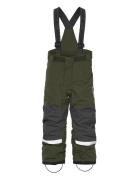 Idre Kids Pants 6 Sport Snow-ski Clothing Snow-ski Pants Khaki Green D...