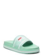 Morro Bay Zeppa Wmn Sport Summer Shoes Sandals Pool Sliders Green FILA