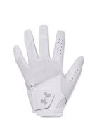 Ua Women Isochill Golf Glove Sport Gloves Finger Gloves White Under Ar...