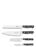 Knife Set Pluton 4-Pack Home Kitchen Knives & Accessories Knife Sets S...