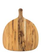 Raw Teak - Pizza / Serveringsbræt 1 Stk 46X37,8X1,5 Cm Home Tableware ...