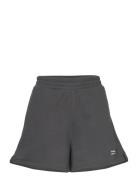 Linear Heritage French Terry Short Sport Shorts Sweat Shorts Black New...