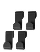 Carry Hooks, 4-Pack Home Storage Hooks & Knobs Hooks Black Mette Ditme...