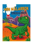 Min Målarbok Dinosaurier Toys Creativity Drawing & Crafts Drawing Colo...