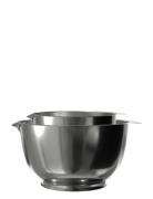 Margrethe-Skål Home Kitchen Baking Accessories Mixing Bowls Silver Ros...