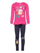 Set Tshirt + Legging Sets Sets With Long-sleeved T-shirt Multi/pattern...