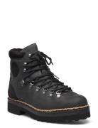 Alpine Leather-Suede Trail Boot Shoes Boots Winter Boots Black Polo Ra...