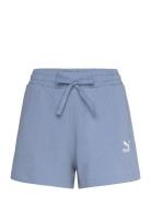 Classics Ribbed A-Line Shorts Sport Shorts Sweat Shorts Blue PUMA