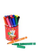 Fiberpennor Jumbo 24-P,Pennburk Toys Creativity Drawing & Crafts Drawi...