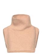 Ribbed Knit Bib Accessories Scarves Neckwarmer Brown GANT