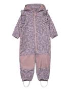 Nmfalfa08 Softshell Suit Small Flower Fo Outerwear Coveralls Softshell...