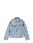 Over D Denim Jacket Outerwear Jackets & Coats Denim & Corduroy Blue To...