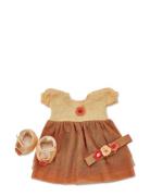 Doll Clothing, Party Dress W. Shoes And Hair Band Toys Dolls & Accesso...