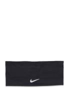 Nike Dri-Fit Swoosh Headband 2.0 Sport Headwear Headbands Black NIKE E...