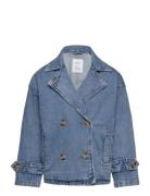 Jacket Trenchcoat Denim Croppe Outerwear Jackets & Coats Denim & Cordu...