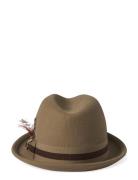 Gain Fedora Accessories Headwear Hats Beige Brixton