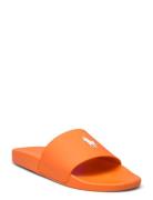 Signature Pony Slide Shoes Summer Shoes Sandals Pool Sliders Orange Po...