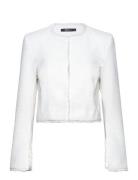 Boucle Jacket Blazers BouclÉ Blazers White Gina Tricot