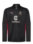 Ac Milan Training 1/4 Zip Top Jr Sport T-shirts Long-sleeved T-Skjorte...