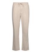 Akjan Cot/Linen Ela Pants Bottoms Trousers Linen Trousers Beige Anerkj...