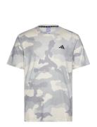 Adidas Train Essentials Camo Aop T-Shirt Sport Men Men Sports Clothes ...