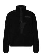 W Xpl Pile Snap Sport Sport Clothing Sport Fleeces & Midlayers Black A...