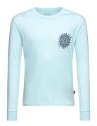 Swivel Ls Sport T-shirts Long-sleeved T-Skjorte Blue Billabong